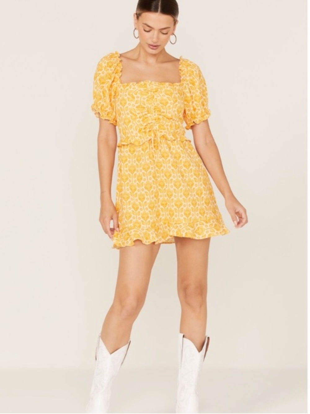 Show Me Your Mumu Sophie Dress in Golden Fields Size XL